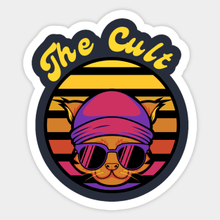 the cult Sticker